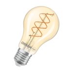 Osram Vintage 1906 LED Classic Slim E27 Pear Filament Gold 8W 806lm - 922 Extra Warm White | Best Colour Rendering - Dimmable - Replaces 60W