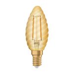 Ledvance Vintage 1906 LED E14 Candle Gold 2.5W 220lm - 824 Extra Warm White | Replaces 25W
