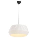 Nordlux Dicte 53 Pendant Textile White | Suitable for 1x E27