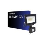 Noxion LED Floodlight Beamy G3 20W 2200lm 100D - 830 Warm White | IP65 - Motion and Light Sensor - Symmetrical
