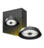 LED Highbay ALBIOR Steel Black 150W 25500lm 90D - 757 Cool White | IP65 - With Motion and Light Sensor 